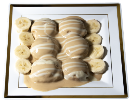 Mini Pancakes (10 ct) - Peanut Butter Banana